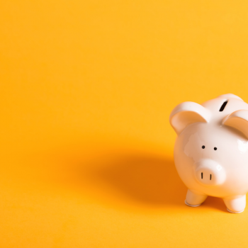 Piggy Bank showing cost savings from treatment of sleep apnea