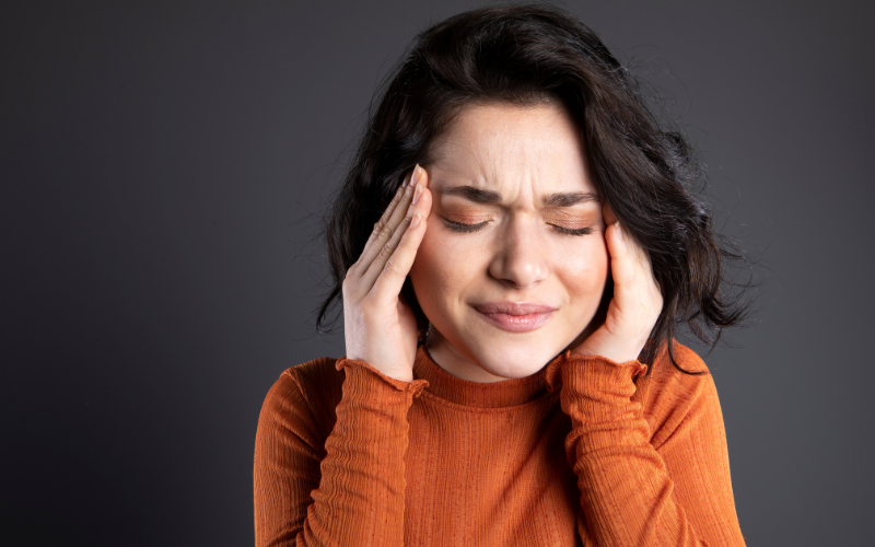Headache as a result of sleep apnea